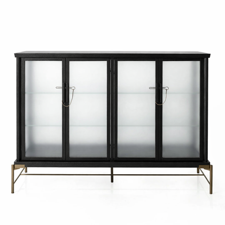 Dowry I Kabinett, Onyx-Eg, Frosted Glas von Stellar Works - 1 - Jacobsen Plus