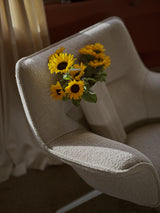 Doze Lounge Chair, Low Back, Ocean 80/tekstil, Tube base fra Muuto - 3 - Jacobsen Plus