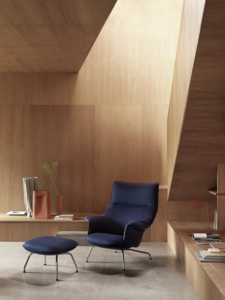 Doze Lounge Chair inkl. Fußhocker, easy leather root fra Muuto - 3 - Jacobsen Plus