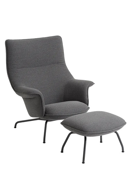 Doze Lounge Chair inkl. Fußhocker, Ocean 80 von Muuto - 1 - Jacobsen Plus