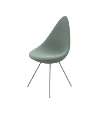 3110 Drop™ Stuhl af Arne Jacobsen - Voll gepolstert / Steelcut / 160 Grau - Jacobsen Plus
