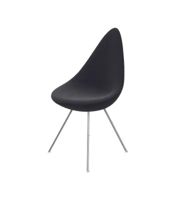 3110 Drop™ Stuhl af Arne Jacobsen - Voll gepolstert / Steelcut / 380 Dunkelbraun - Jacobsen Plus