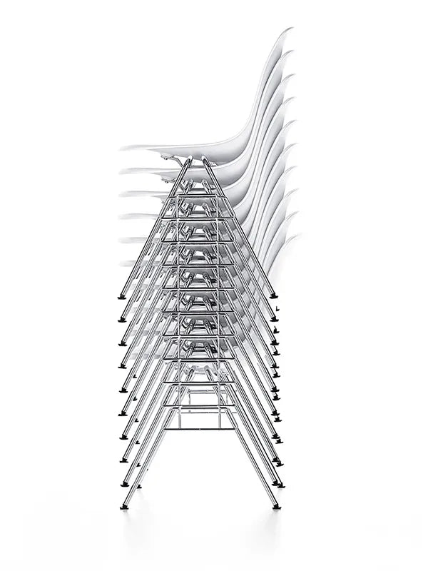 Eames Plastic Side Chair DSS-N, stabelbar fra Vitra - 3 - Jacobsen Plus