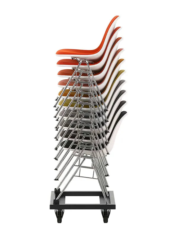 Eames Plastic Side Chair DSS, stabelbar fra Vitra - 6 - Jacobsen Plus