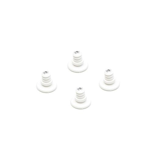 Bendup til Eames stole, 4 stk. - Til DSX, hvid plast - Jacobsen Plus