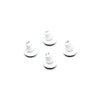 Til DSX, hvid plast, sort filt
