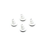 Bendup til Eames stole, 4 stk. - Til DSX, hvid plast, sort filt - Jacobsen Plus