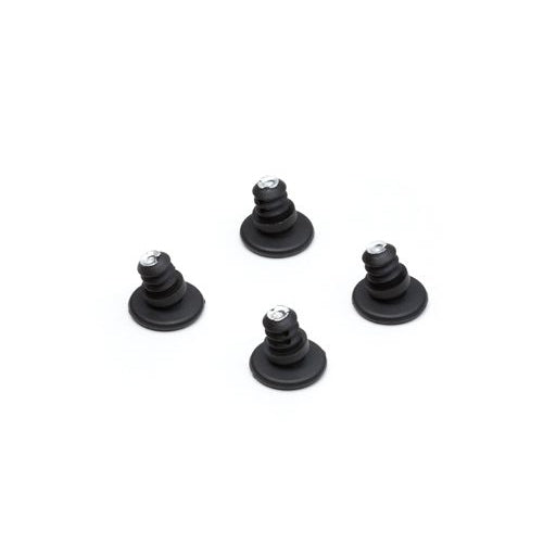 Bendup til Eames stole, 4 stk. - Til DSX, sort plast - Jacobsen Plus