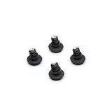 Bendup til Eames stole, 4 stk. - Til DSX, sort plast, sort filt - Jacobsen Plus