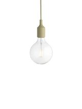 E27 Pendant Lamp fra Muuto - Beige Green - Jacobsen Plus