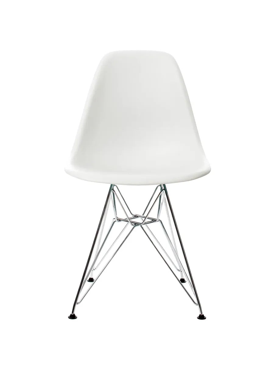 Eames Plastic Side Chair DSR, forkromet fra Vitra