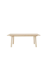 Earnest Extend Ausziehtisch, 205x100 cm von Muuto - Geölte Eiche - Jacobsen Plus