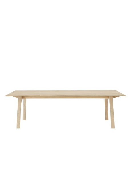 Earnest Extendable Table, 260x100 cm von Muuto - Geölte Eiche - Jacobsen Plus