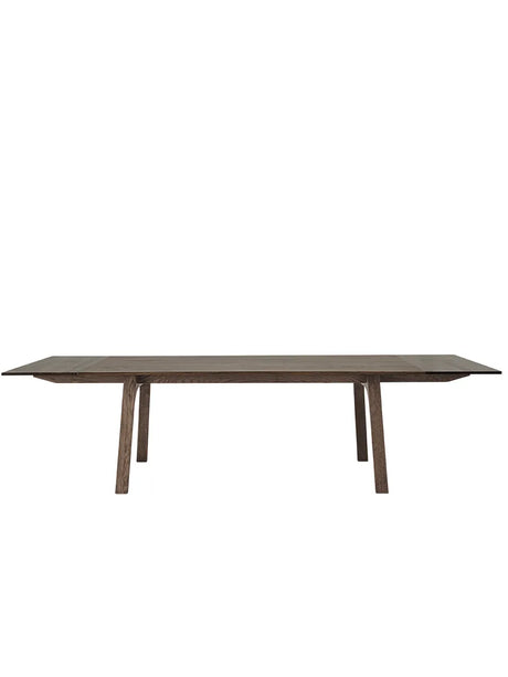 Earnest Extend Ausziehtisch, 205x100 cm von Muuto - Dunkel geölte Eiche - Jacobsen Plus