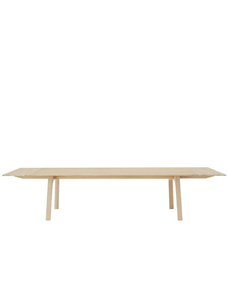 Earnest Extendable Table, 260x100 cm von Muuto - Geölte Eiche - Jacobsen Plus