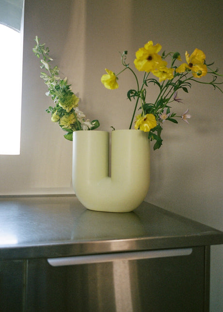 Kink Vase, hellgrün von Muuto - 2 - Jacobsen Plus