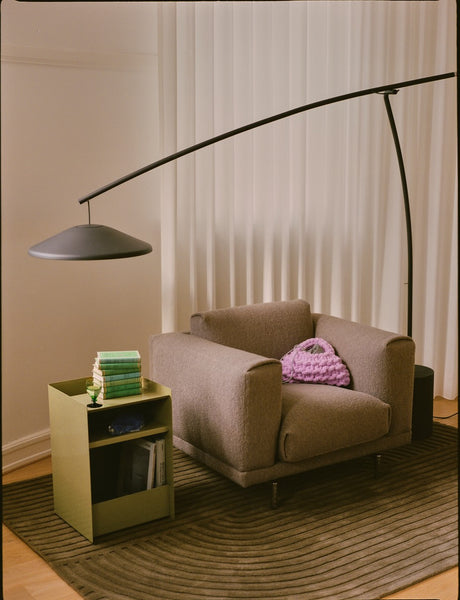 Muuto - Rest Lounge-Sessel - Acca 361 - Schwarz metal Gestell - Jacobsen Plus
