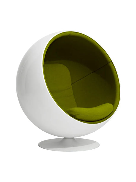 The Ball Chair von Eero Aarnio - Hallingdal 65 Lime Green 907 - Jacobsen Plus
