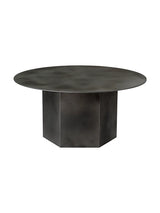 Epic Coffee Table Ø80 cm, steel fra GUBI - Misty Gray Steel - Jacobsen Plus