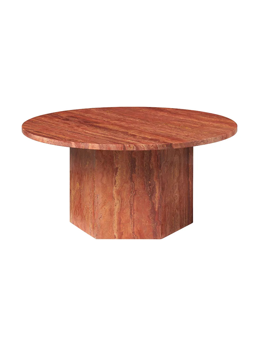 Epic Coffee Table Ø80 cm, Travertin von GUBI - 5 - Jacobsen Plus