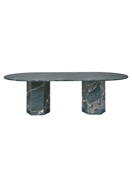 Epic Outdoor Dining Table, elliptisch von GUBI - 1 - Jacobsen Plus