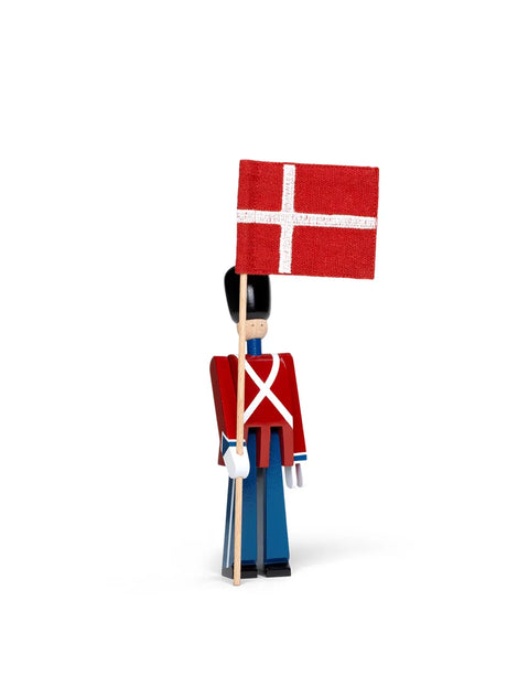 Fahnenträger mit Textilflagge, Mini von Kay Bojesen - 4 - Jacobsen Plus