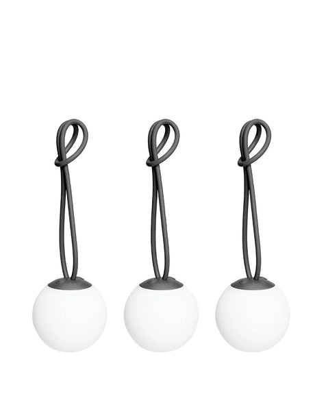 Bolleke Mini, Set aus 3 Stk. von Fatboy - Anthrazit - Jacobsen Plus
