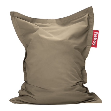 Junior Canvas Recycled Sitzsack von Fatboy - Taupe Grey - Jacobsen Plus