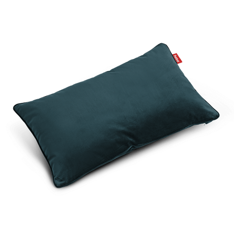 King Pillows, für den Innenbereich von Fatboy - Velvet Recycled Petrol - Jacobsen Plus