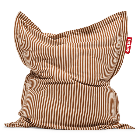 Original Slim Terry Sitzsack von Fatboy - Cognac-Crème - Jacobsen Plus