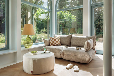 Pfffh Boucle Recycled - Pouf von Fatboy - Leaf Green - Jacobsen Plus