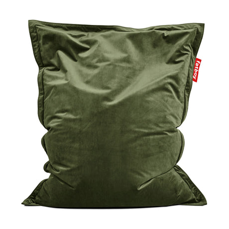 Original Slim Velvet Sitzsack von Fatboy - Recyceltes Deep Green - Jacobsen Plus