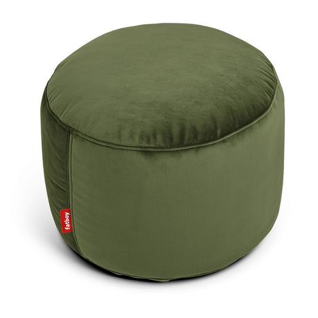 Point velvet Recycled Hocker fra Fatboy - Deep Green - Jacobsen Plus