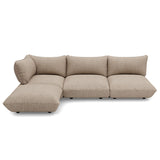 Sumo Sofa Corner fra Fatboy - Boucle Recycled Light Brown - Jacobsen Plus