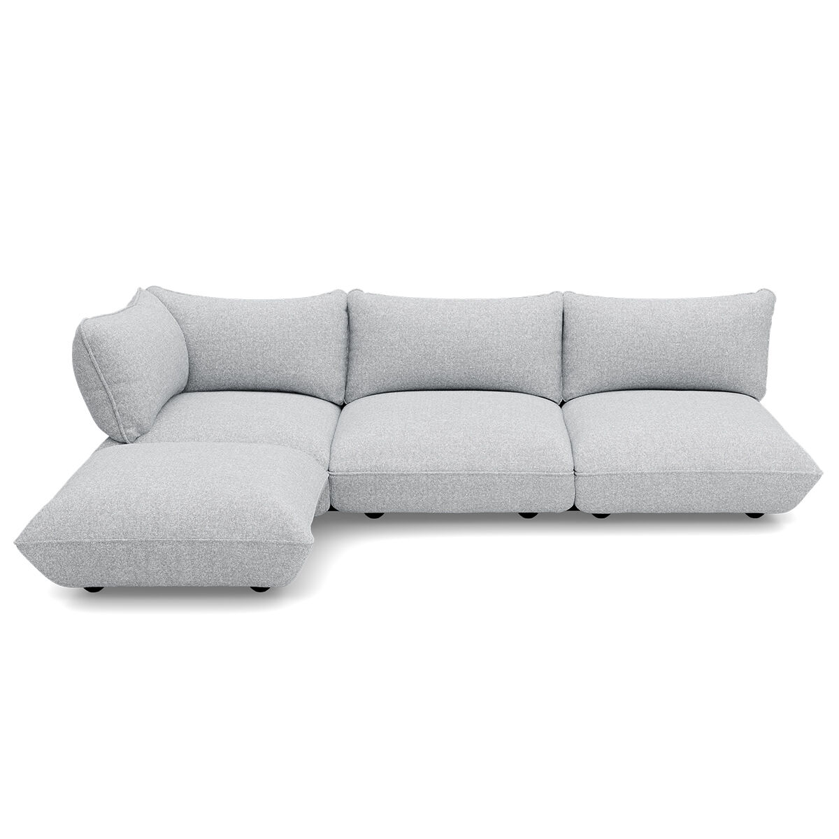 Sumo Sofa Corner fra Fatboy - Boucle Recycled Light Grey - Jacobsen Plus