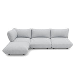 Sumo Sofa Corner von Fatboy - Bouclé Recycled Light Grey Melange - Jacobsen Plus