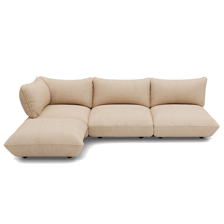 Sumo Sofa Corner von Fatboy - Cord Recycled Beige - Jacobsen Plus