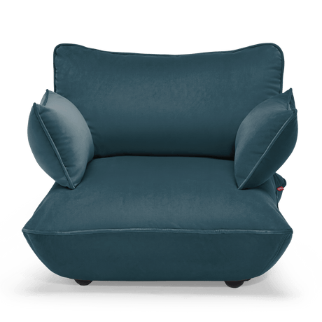 Sumo Sofa Loveseat von Fatboy - Velvet Recycled Petrol - Jacobsen Plus