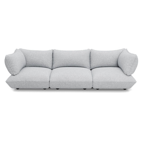 Sumo Sofa Grand von Fatboy - Boucle Recycled Light Grey Melange - Jacobsen Plus