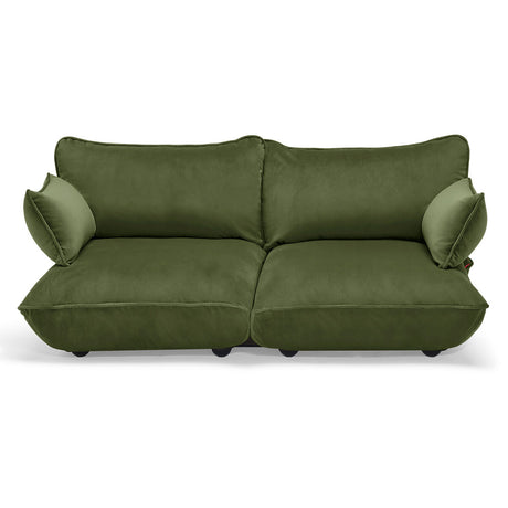 Sumo Sofa Medium von Fatboy - Velvet Recycled Deep Green - Jacobsen Plus