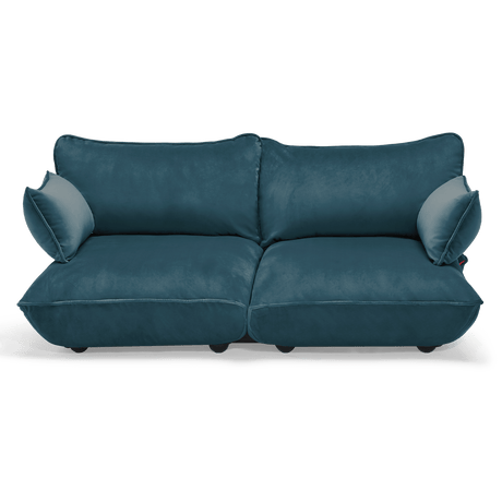 Sumo Sofa Medium von Fatboy - Velvet Recycled Petrol - Jacobsen Plus