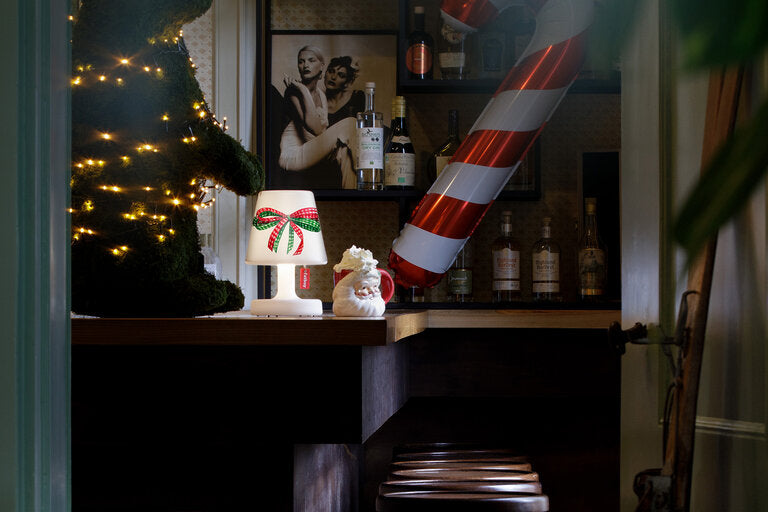 Xmas Cooper Cappie - lampeskærm til Edison the Petit bordlampe fra Fatboy - 2 - Jacobsen Plus