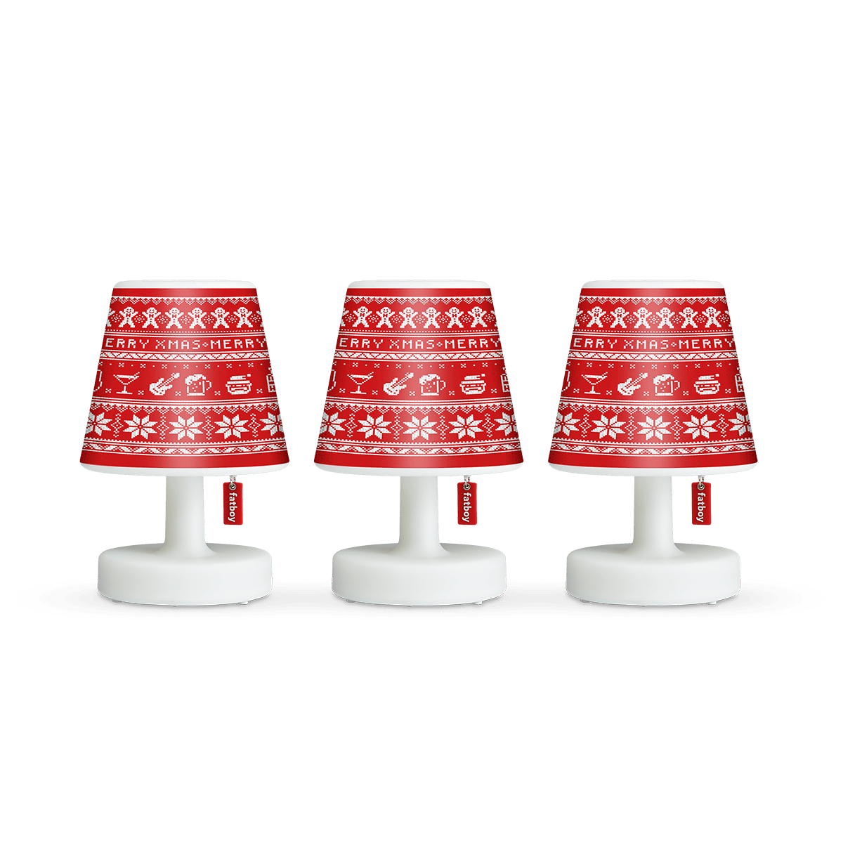 Xmas SET mini Cappie - Lampenschirm für Edison the Mini von Fatboy - Weihnachtspullover - Jacobsen Plus