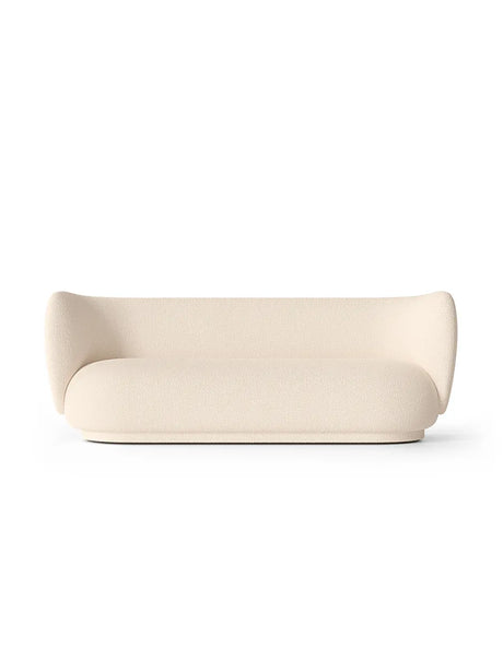 Rico Sofa 3 Bouclé, Off-White von Ferm Living - 1 - Jacobsen Plus