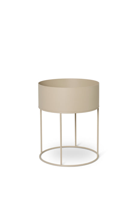 Plant Box Round von Ferm Living - Schwarz - Jacobsen Plus