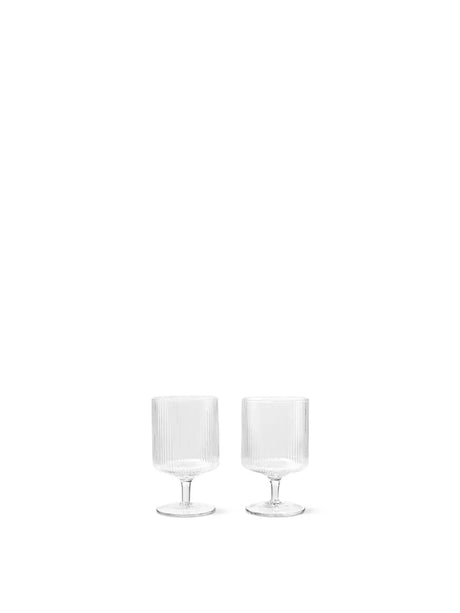 Ripple Weingläser, Set mit 2 Stk. von Ferm Living - 1 - Jacobsen Plus