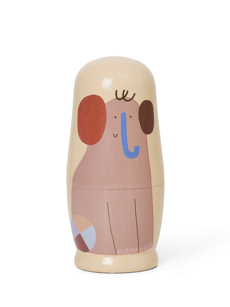 Critter Nesting Dolls von Ferm Living - 3 - Jacobsen Plus
