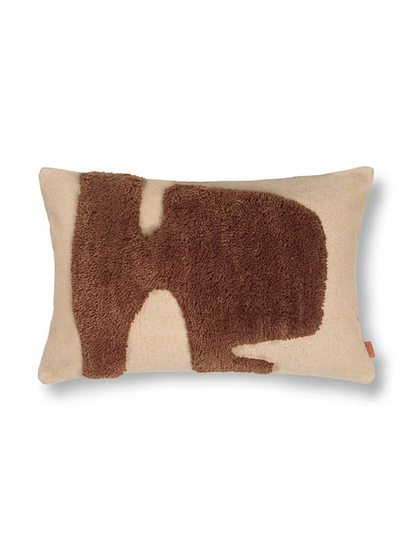 Lay Cushion, 60x40 cm von Ferm Living - Leuchtend Blau - Jacobsen Plus