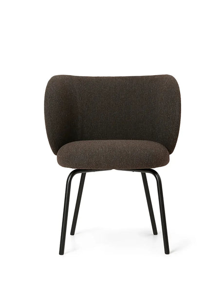 Rico Esszimmerstuhl von Ferm Living - Kaschmir - Off-White Bouclé - Jacobsen Plus