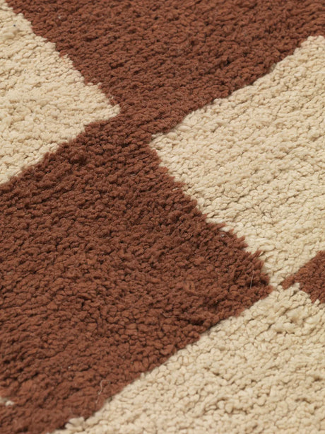 Mara Washable Rug 90 x 150 cm, rust von Ferm Living - 4 - Jacobsen Plus